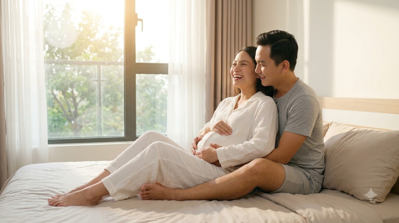 quan hệ khi mang thai - kết quả thành phẩm