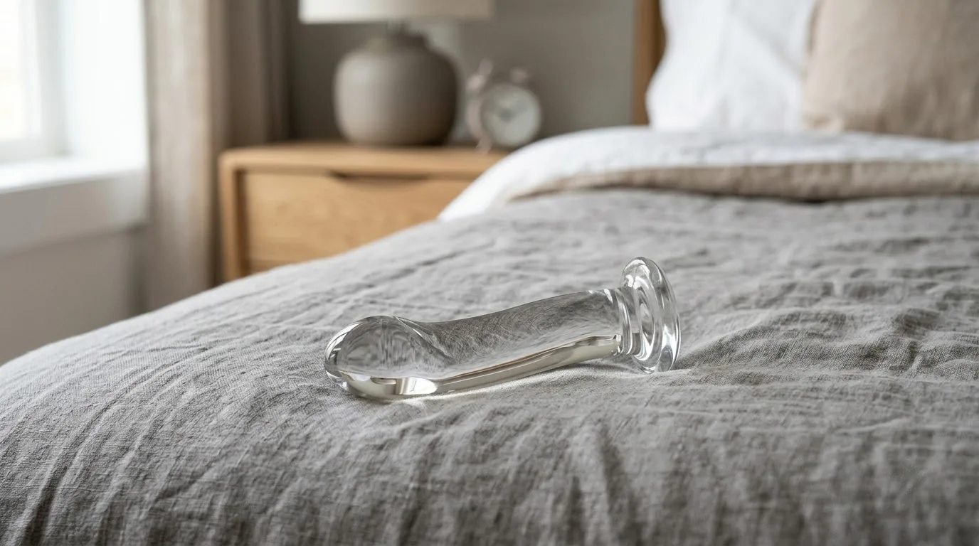 Cân nhắc điểm mạnh và hạn chế khi dùng dụng cụ tình dục chất liệu thủy tinh